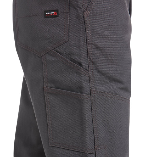 Ariat FR Canvas Unlined Bib in Iron Gray